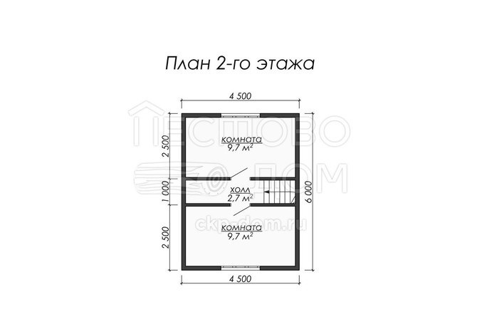 Проект каркасного дома «ДК003»