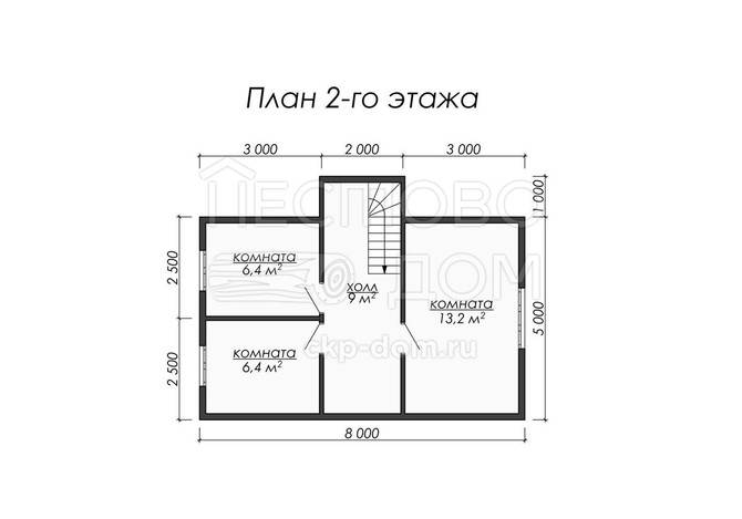 Проект каркасного дома «ДК022»