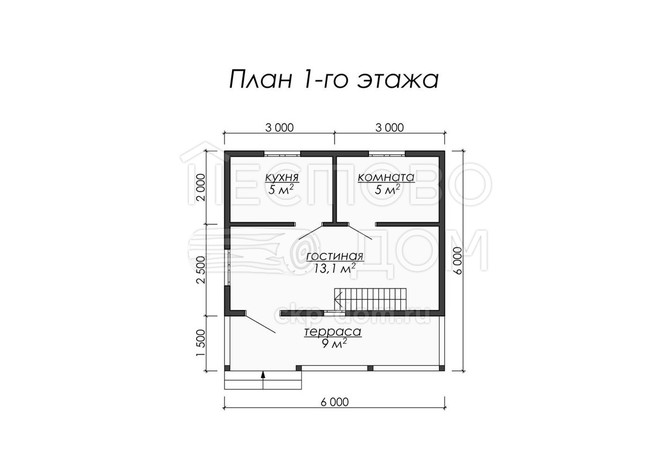 Проект каркасного дома «ДК059»