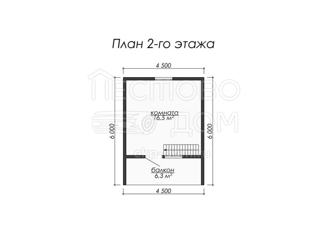 Проект каркасного дома «ДК059»