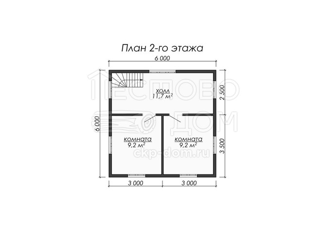 Проект каркасного дома «ДК065»