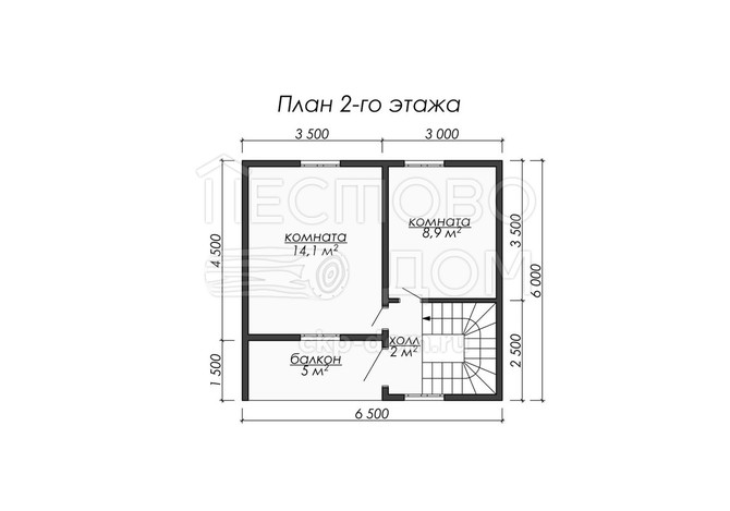 Проект каркасного дома «ДК078»