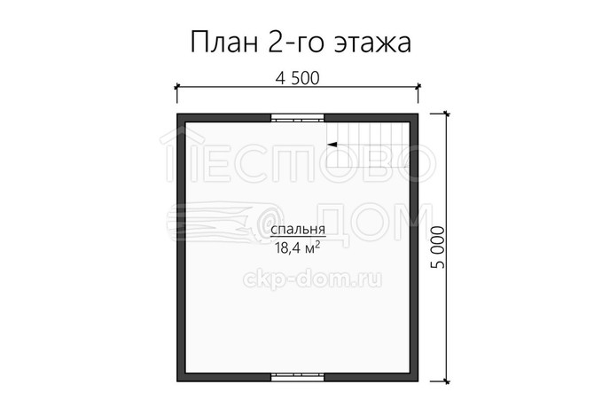 Проект каркасного дома «ДК102»