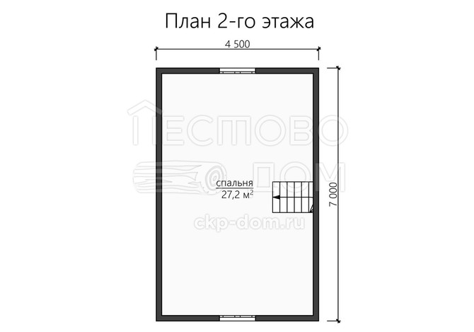 Проект каркасного дома «ДК145»