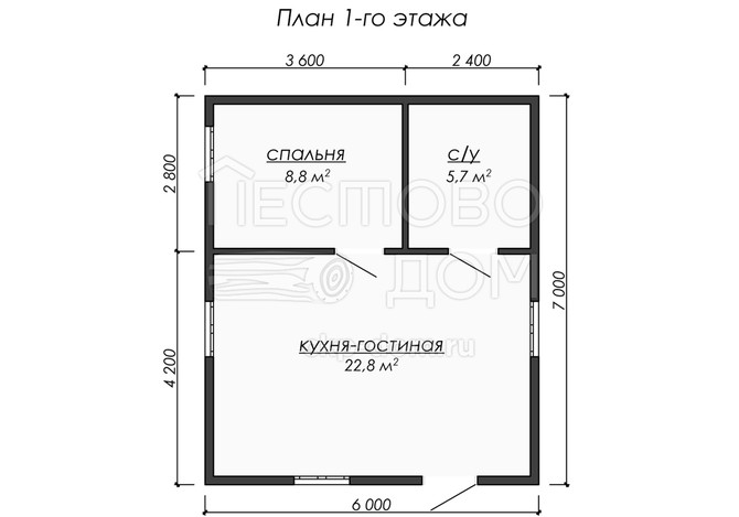 Проект каркасного дома «ДК215»