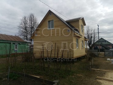 Каркасный дом 6x9 с террасой