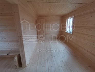 Каркасный дом 6x9 с террасой