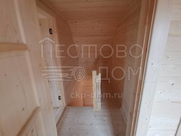 Каркасный дом 6x9 с террасой