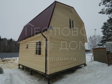 Каркасный дом 6x6