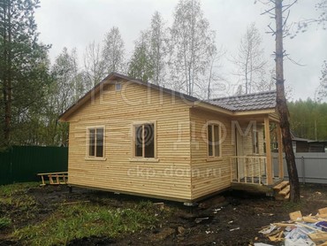 Каркасный дом 6x8