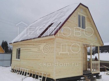 Каркасный дом 6x9