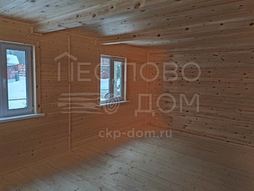 Каркасный дом 6x9 и терраса 3х9