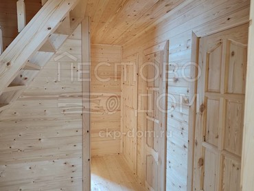 Каркасный дом 6x9 и терраса 3х9