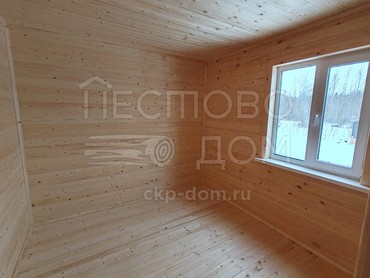 Каркасный дом 6x9 и терраса 3х9