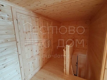 Каркасный дом 6x9 и терраса 3х9