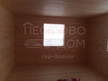 Каркасный дом 10x8 с террасой 4х1.5