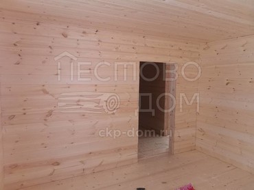 Каркасный дом 10x8 с террасой 4х1.5