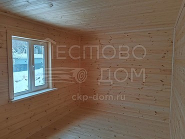 Каркасный дом 10x8 с террасой 4х1.5