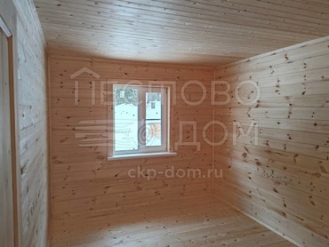 Каркасный дом 10x8 с террасой 4х1.5